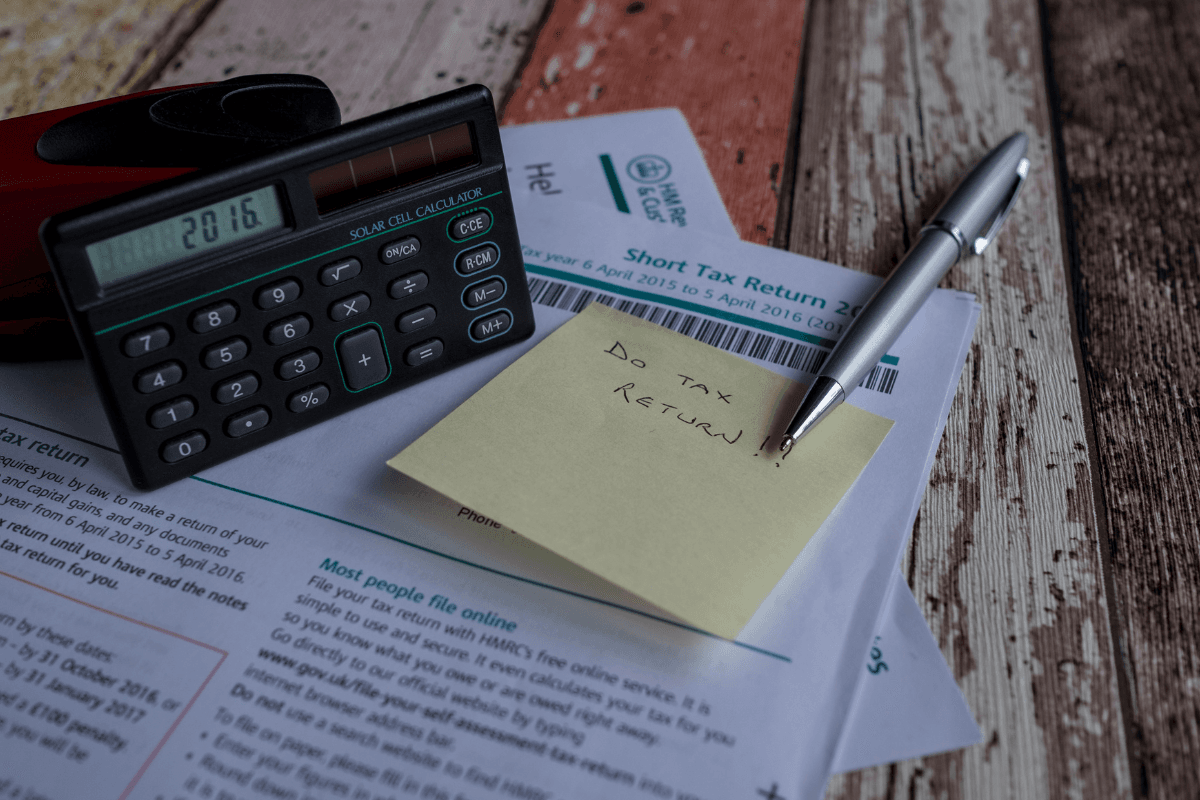 Self Assessment Tax Return Self Assessment Tax Return